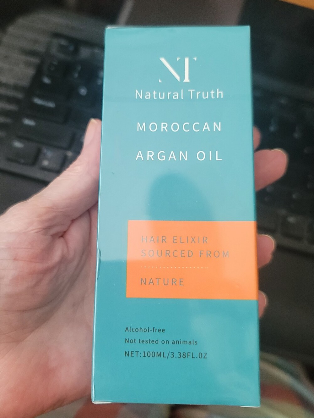 Natupral Truth Moroccan Argan Oil Hair Elixir - 3.38 Ounces
